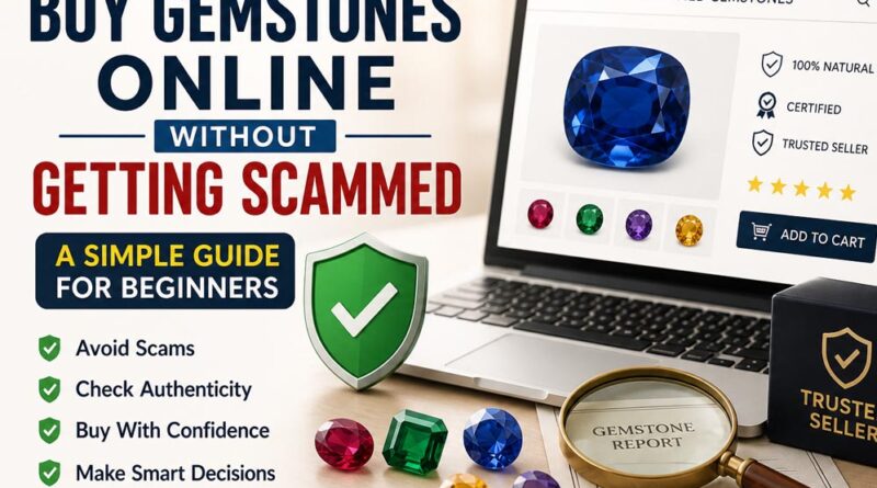 How to Buy Gemstones Online Without Getting Scammed: A Simple Guide for Beginners