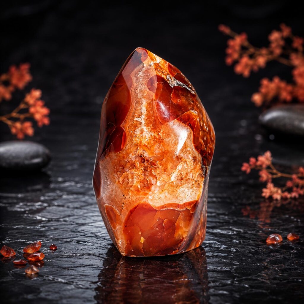 Carnelian is one of the first stones I recommend to anyone new to crystal healing