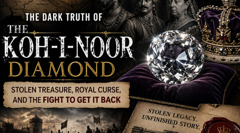 The Dark Truth of the Koh-i-Noor Diamond: Stolen Treasure, Royal Curse, and the Fight to Get It Back