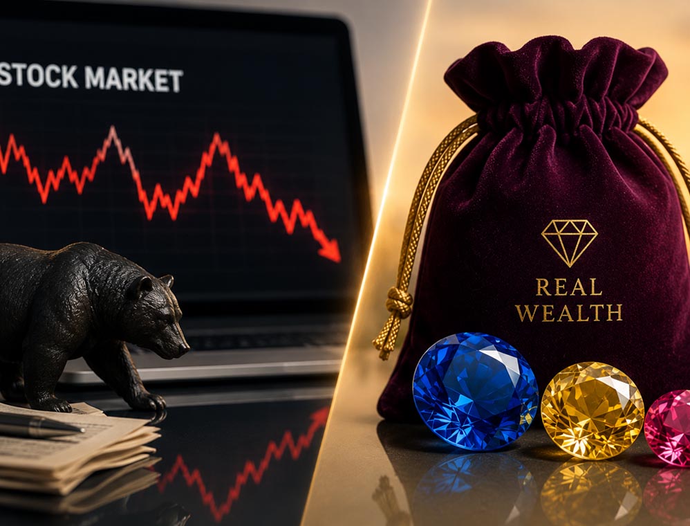 Why Coloured Gemstones Are Beating Stocks in 2026